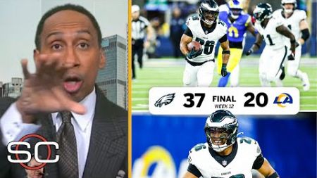 &quot;Saquon Barkley is UNBELIEVABLE!&quot; - ESPN reacts to Eagles DESTROY Rams 37-20 to 7th straight win