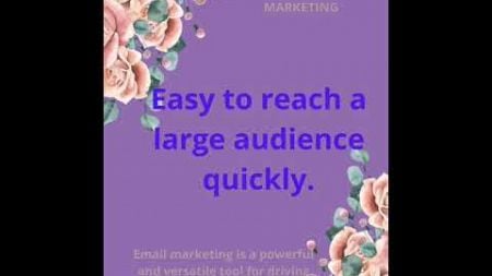 Email marketing is a powerful and v