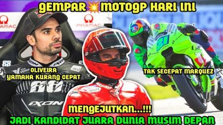 GEMPAR🔥BERITA MOTOGP HARI INI SENIN 25 NOVEMBER 2024,MOTOGP HARI INI,MARC MARQUEZ OLIVEIRA YAMAHA