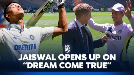 Young Superstar Jaiswal opens up on &quot;dream&quot; innings in Australia | Fox Cricket