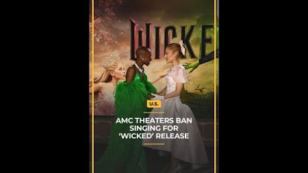 #AMC Theaters #ban singing for #Wicked release