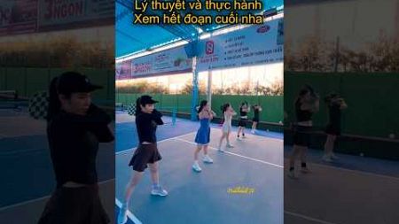 Lý thuyết và thực hành #pickleball #pickleballtechnique #pickleballworld