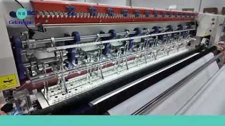 再登无梭多针电脑绗缝机Getongain multi needle chain stitch quilting machine