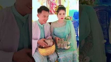 Myanmar wedding #youtubeshorts