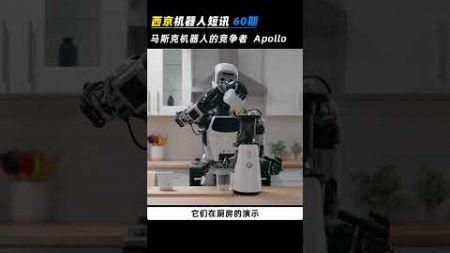 马斯克的竞争者 | 在奔驰汽车厂 打工的人形机器人 Apollo #机器人 #人形机器人 #人工智能机器人 #马斯克 #擎天柱 #robot #機器人