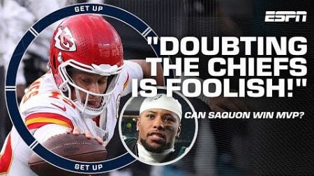 Saquon Barkley&#39;s MVP case growing? + Dan Graziano DEFENDS Chiefs&#39; point differential | Get Up