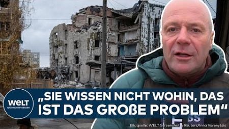 UKRAINE-KRIEG: Russen wenige Kilometer vor Pokrowsk! Viele Zivilsten wollen trotzdem nicht flüchten