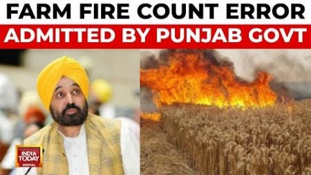 Punjab Government Admits 25% Error in Farm Fire Count, Action Against 100 Officials | India Today