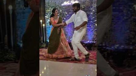 Vijay TV Siragadikka Aasai serial Hero Vetri Vasanth and Vaishnavi Sundar wedding celebration 🥰💫💖