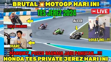 BRUTAL🔴BERITA MOTOGP HARI INI,HONDA TES JEREZ MOTOGP 2024, MARC MARQUEZ BAGNAIA 2025,MOTOGP HARI INI