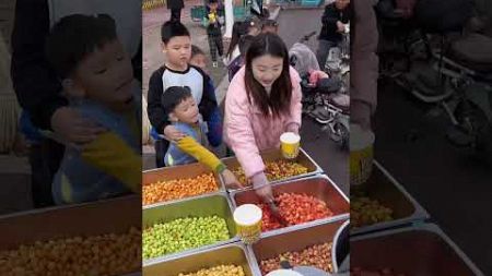 🥰 Satisfying with street food 🥳 #streetfood #satisfying #satisfyingvideo