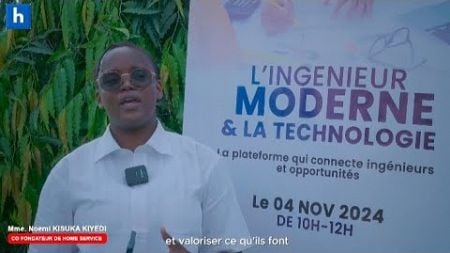 CONFÉRENCE : L&#39;INGÉNIEUR MODERNE ET LA TECHNOLOGIE (homeservice pro) #application #kinshasa #congo