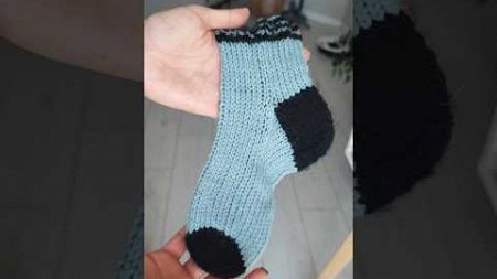 Вяжем детские носки на 25 размер #crochet #knitting #diy #knittedsocks #handmade #hobby #tutorial