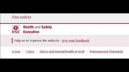 Case studies – managing work related stress