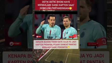 Momen Thom Haye mengajari sang kapten😁 #football #timnasindonesia #timnas #breakingnews #thomhaye