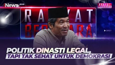 Ray Rangkuti: Pemimpin Harus Beri Contoh Politik Bermoral - Rakyat Bersuara 26/11