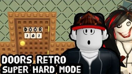 DOORS SUPER RETRO HARD MODE !! ROBLOX LEROY