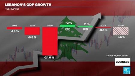 As ceasefire takes effect, Lebanon&#39;s economy is shattered by war • FRANCE 24 English