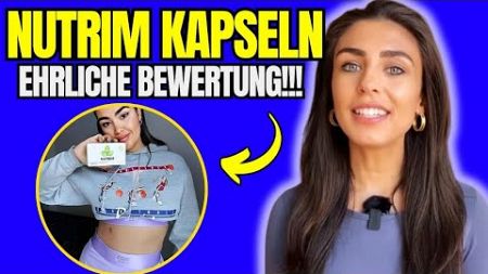 NUTRIM KAPSELN | ( 🚨DAS MUSST DU WISSEN 😮)|NUTRIM KAPSELN ERFAHRUNGEN| NUTRIM BEWERTUNGEN|