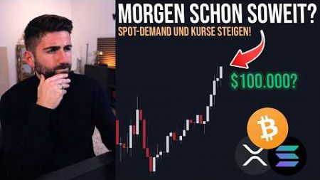 Achtung: Bitcoin Käufer kehren JETZT zurück! Altcoin Breakout voraus? Krypto News