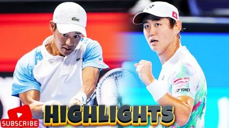 Yoshihito Nishioka (西岡 良仁) vs Hiroki Moriya (守屋 宏紀) Highlights | Yokkaichi 2024