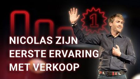 Nicolas zijn eerste ervaring met verkoop