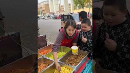 🥰 Satisfying with street food 🥳 #streetfood #satisfying #satisfyingvideo