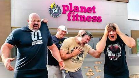 KICKED OUT OF PLANET FITNESS FOR ARM WRESTLING WITH DEVON LARRATT