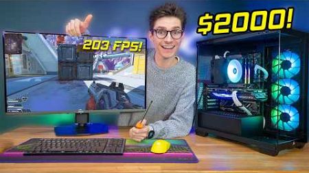 The ULTIMATE $2000 Gaming PC Build 2024! 👌