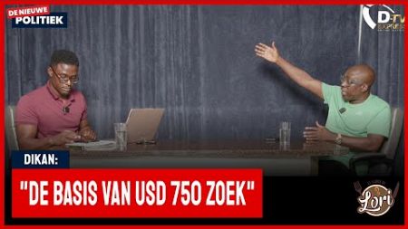 🚀 De Nieuwe Politiek LIVE • Dikan kritische blik 750usd royalty’s (Suriname)