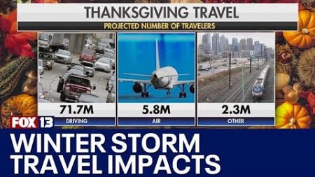 Winter storm could impact Thanksgiving travel | FOX 13 Seattle