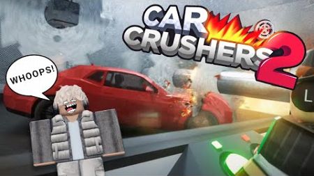 Auto&#39;s Slopen in Roblox Car Crushers! 🚗💥