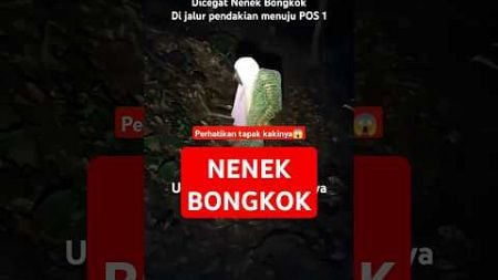 Pendaki Dihadang Hantu Bongkok⁉️ #kondego #hiking #camping #mountaineering #survival #misteri