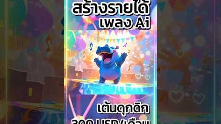 5 เคล็ดลับ สร้างรายได้ออนไลน์ ด้วยเพลง Ai #หาเงินออนไลน์ #aiสร้างรายได้#แต่งเพลงเอง