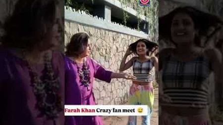 Watch: Farah Khan Meets Her Crazy Fan! | Bollywood | Fashion | Entertainment | N18S | #viral