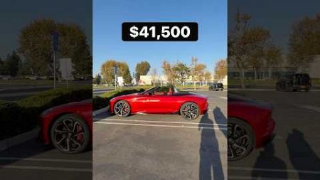 Would you pay this much for an electric, drop-top, sports car? 🤔🤷🏽‍♂️