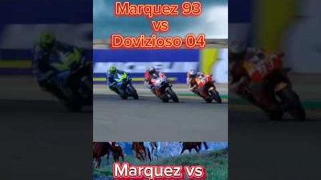 Marquez vs Dovizioso #motogp #marquez #shorts #vr46 #shortvideo #shortsvideo #short #viralvideo #vr