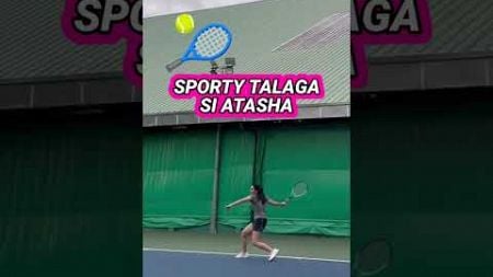 Napaka SPORTY Talaga Ni Atasha Muhlach 🎾 | Playing Tennis | Muhlach Twins | Eat Bulaga TVJ | IK