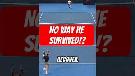 Andy Should NOT Have Won This! #tennis #tennisstrategy #tennistactics