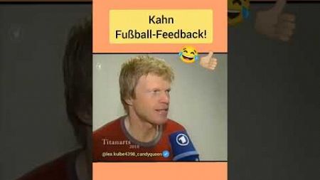 Fußball-Feedback - Oliver Kahn (Interview)