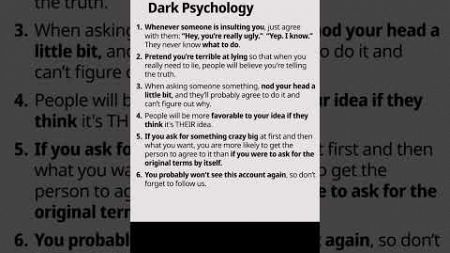 Dark Psychology #psychology #motivationalquotes #motivational #motivational #letslight