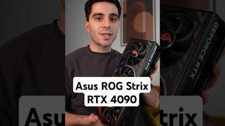 Asus ROG 4090 за 300к 🤧 #asusrog #видеокарта #сборкапк #пк #nvidia #rog #асус