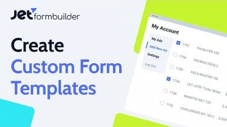 How to Create Custom Templates for WordPress Checkbox &amp; Radio Fields | JetFormBuilder