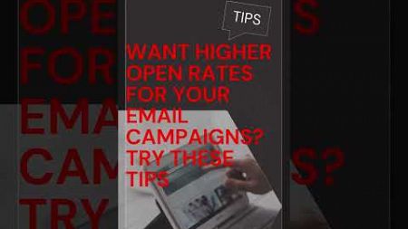 Boost Your Email Open Rates with These Simple Tips! 📧✨| #shorts #digitalmarketing #emailmarketing