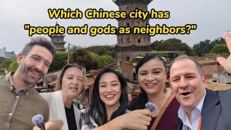 Which Chinese city has &#39;people and gods as neighbors?&#39;