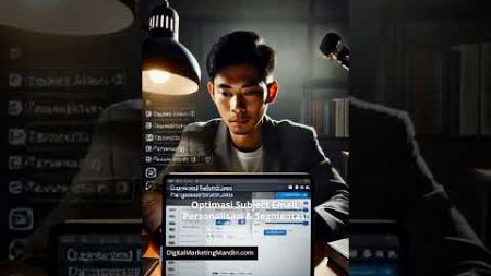 Optimasi subjek email, personalisasi, dan segmentasi #email #emailmarketing #digitalmarketing