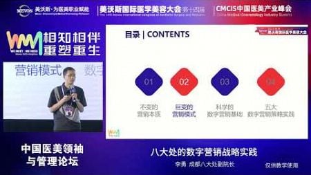 1: Digital Marketing Strategy in Practice at Bada Hospital | 1:八大处的数字营销战略实践