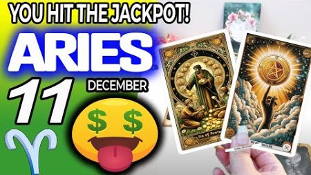 Aries ♈️🤑 YOU HIT THE JACKPOT!💲💲 horoscope for today DECEMBER 11 2024 ♈️ #aries tarot DECEMBER 11