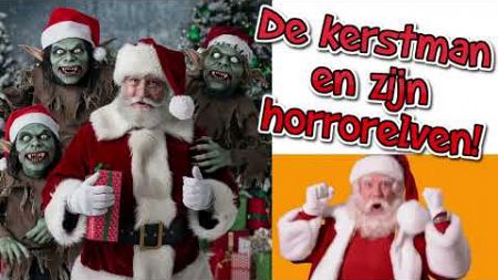 Kerstliedjes: De kerstman en zijn horrorelven! | Grappige Liedjes, Muziek, De Tekentovenaar