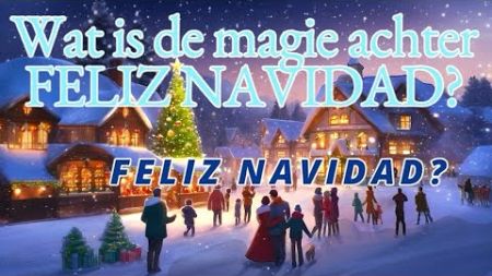 Wat is de magie achter FELIZ NAVIDAD? (Official muziek video)🎄✨🎶